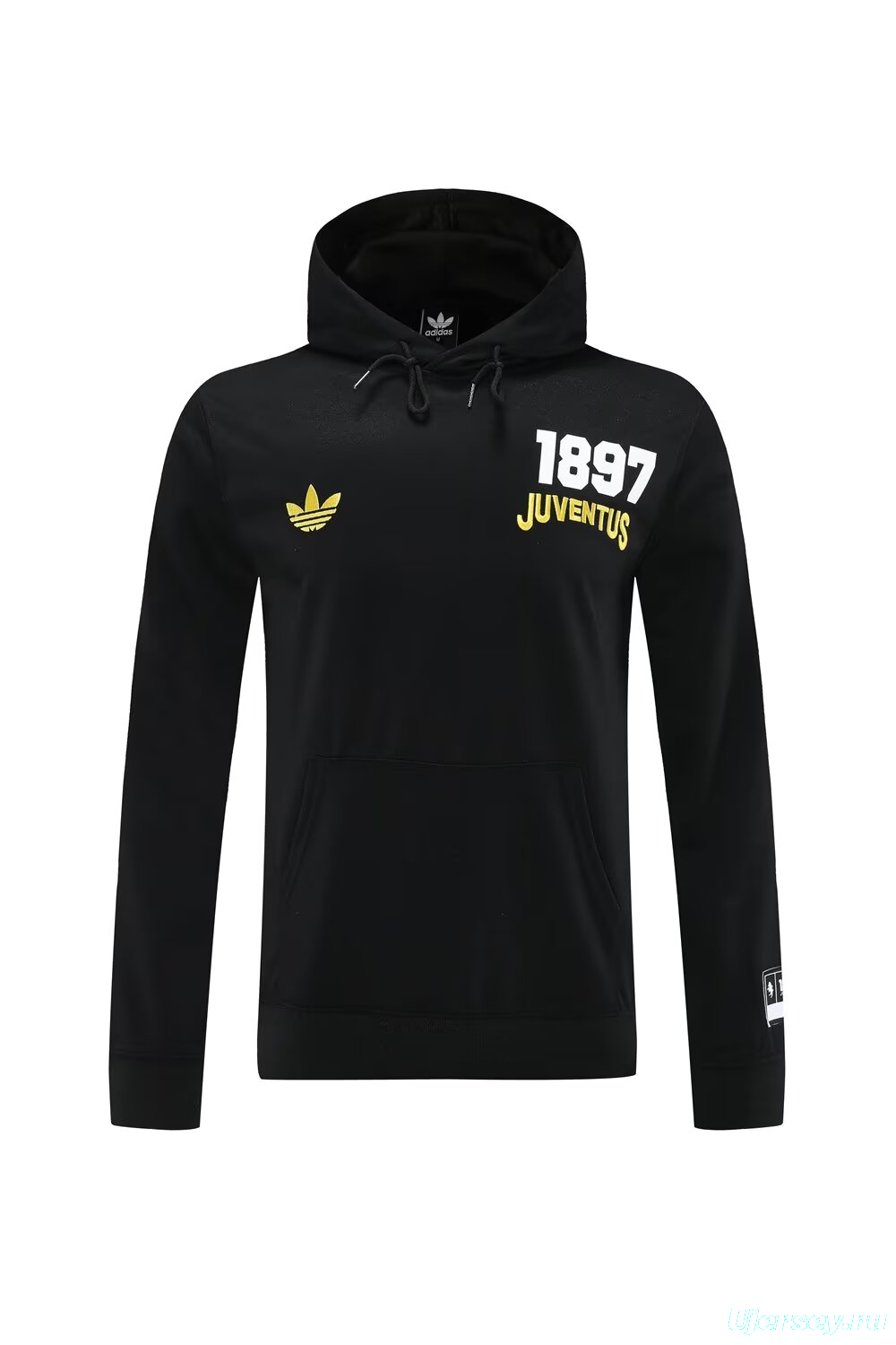 25/26 Juventus Black Sweatshirt Full Zipper Jacket+Long Pants