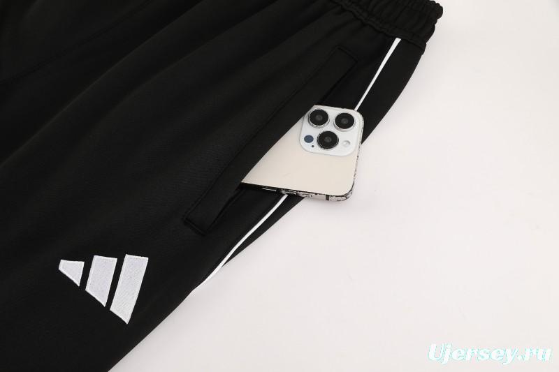 2025 Adidas Grey Full Zipper Jacket+Long Pants