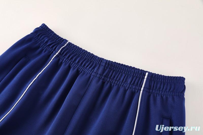 25/26 Arsenal FC Royal Blue Full zipper Jacket Tracksuit+ long pants