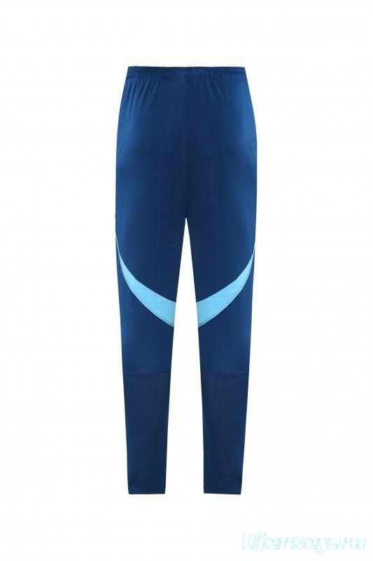 25/26  Adidas Navy Blue Full zipper Jacket Tracksuit+ long pants