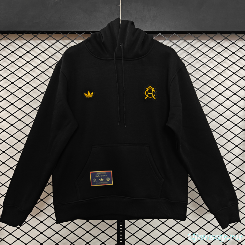 Adidas x Club America Retro Embroidered Logo Hoodie