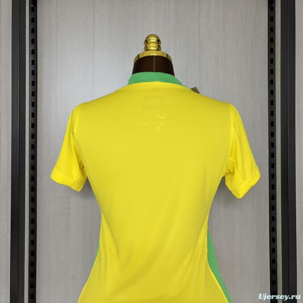 25/26 Women Brazil Home Jersey