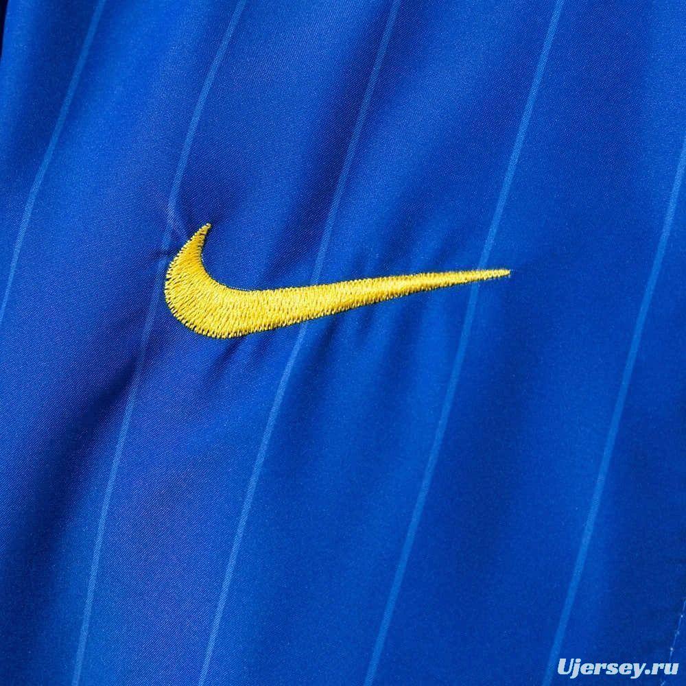 2026 Barcelona Blue Jacket Windbreaker