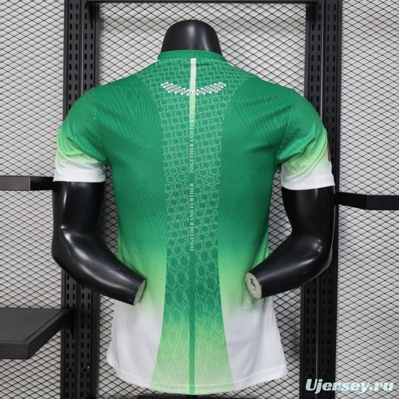 2026 Player Version Ivory Coast Special Edition Green Jersey
