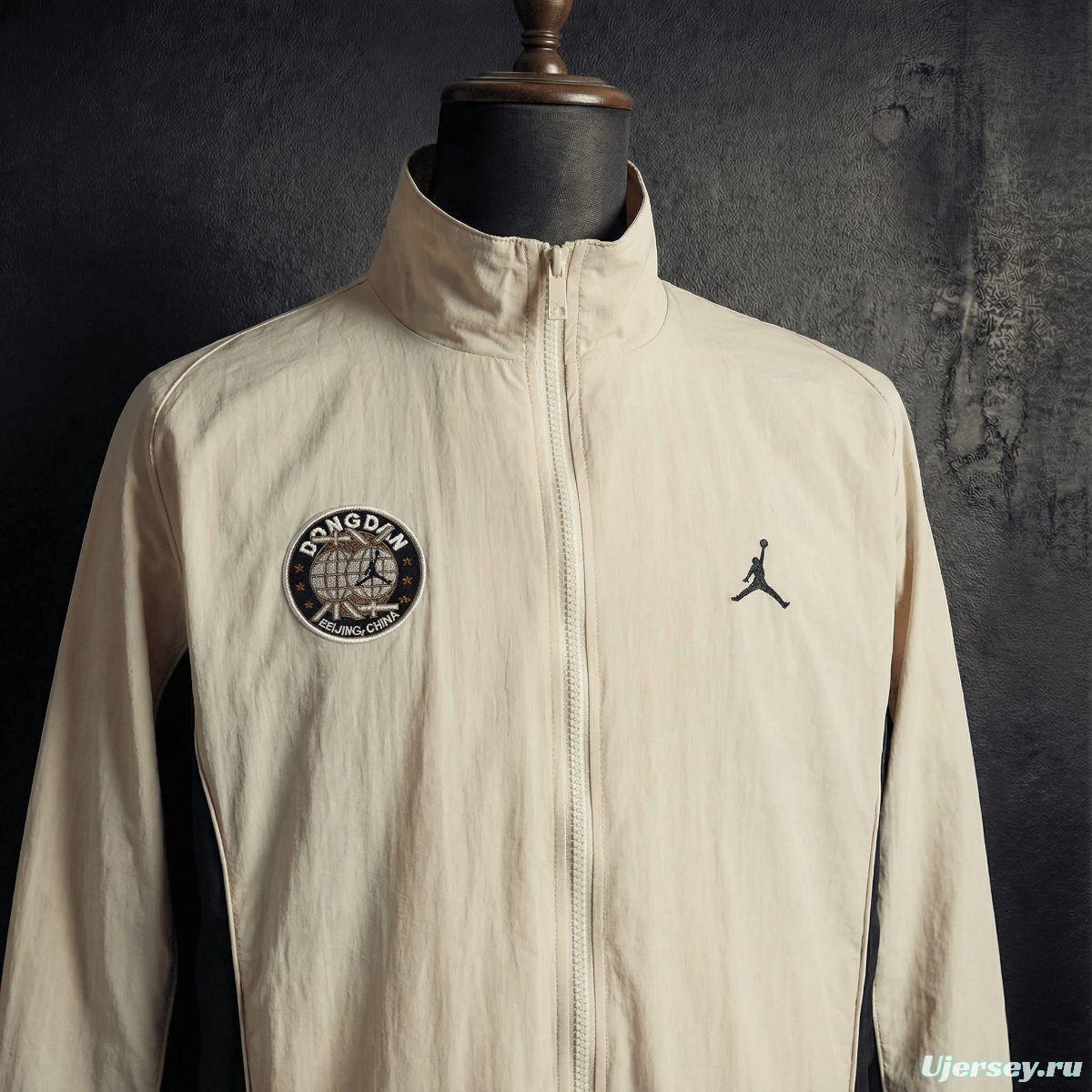 2026 Jordan Beige Jacket Windbreaker