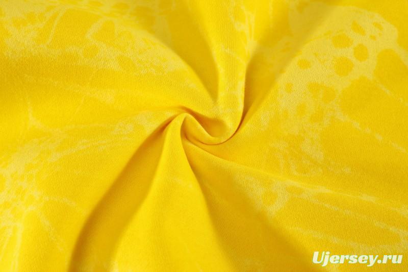 25/26 Colombia Yellow Embroidered Logo Hoodie