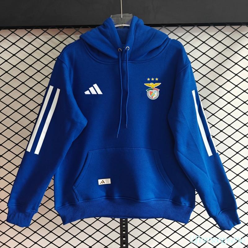 25/26 Benfica Embroidered Logo Hoodie 9 Colors