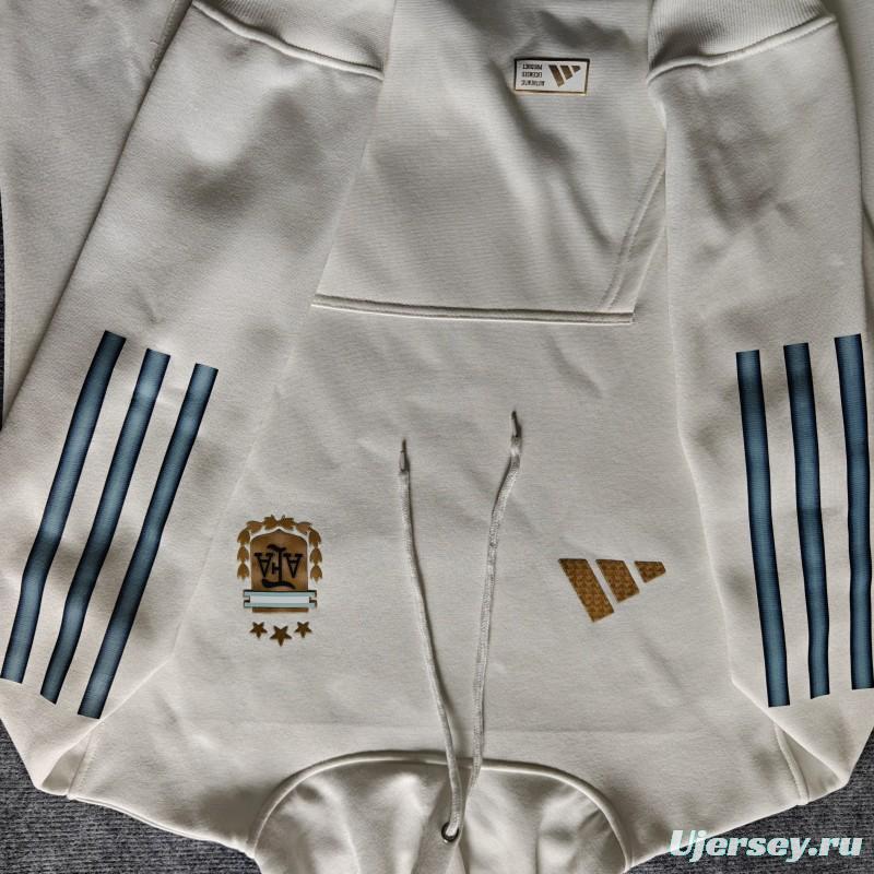 Player Version 2026  Argentina Home Fleece Hoodie 9 Colors