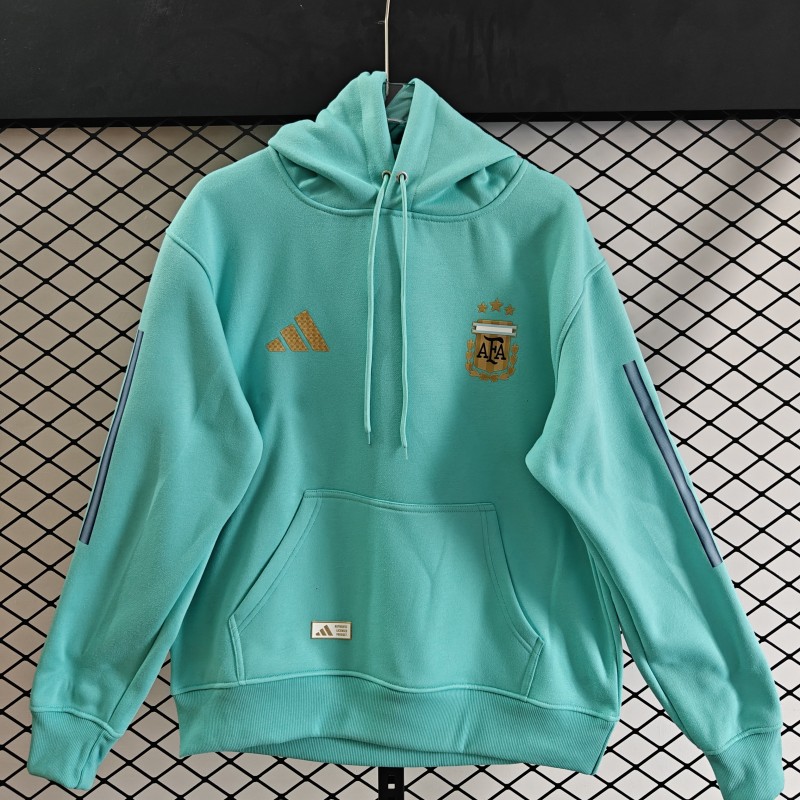 Player Version 2026  Argentina Home Fleece Hoodie 9 Colors
