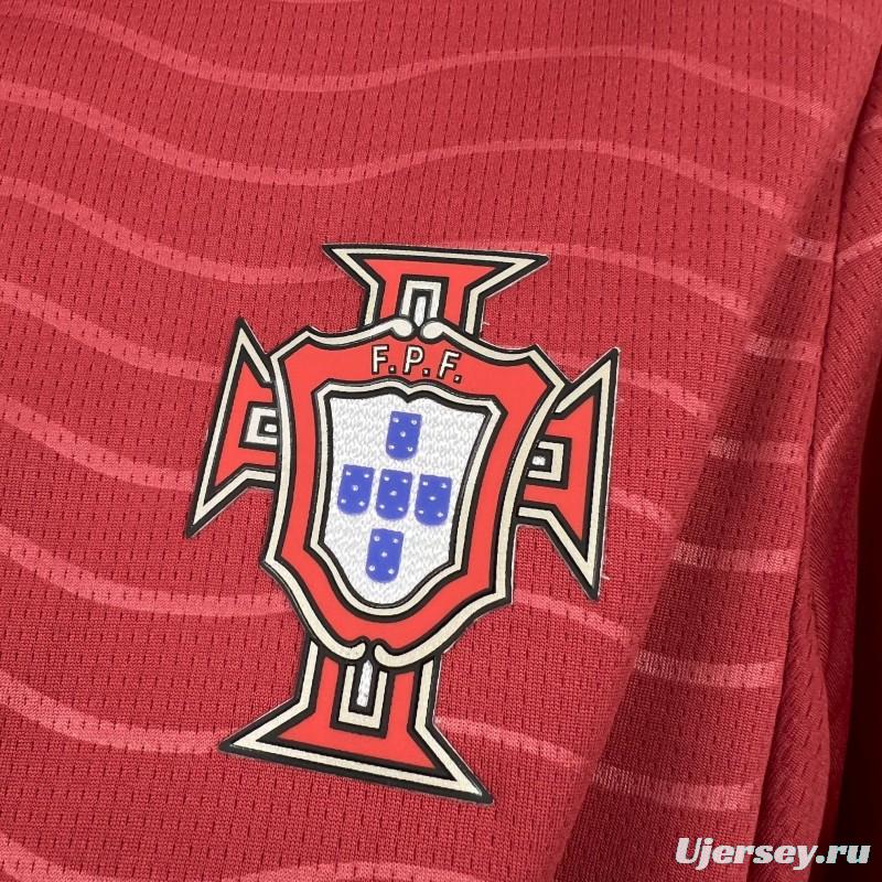 2026 Portugal World Cup Home Long Sleeves Jeresy