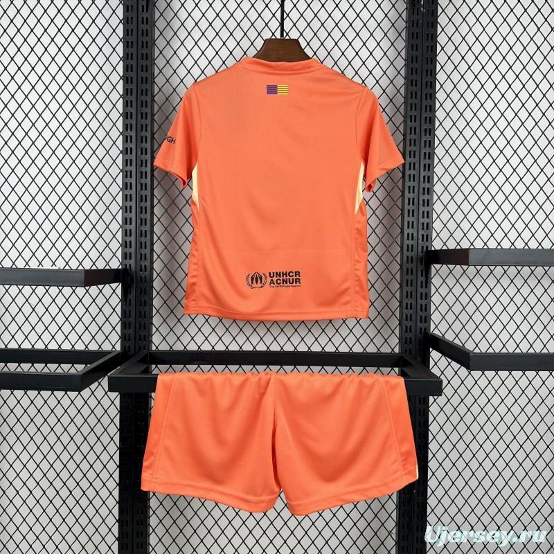 2025/26 Kids Barcelona Goalkeeper Kit