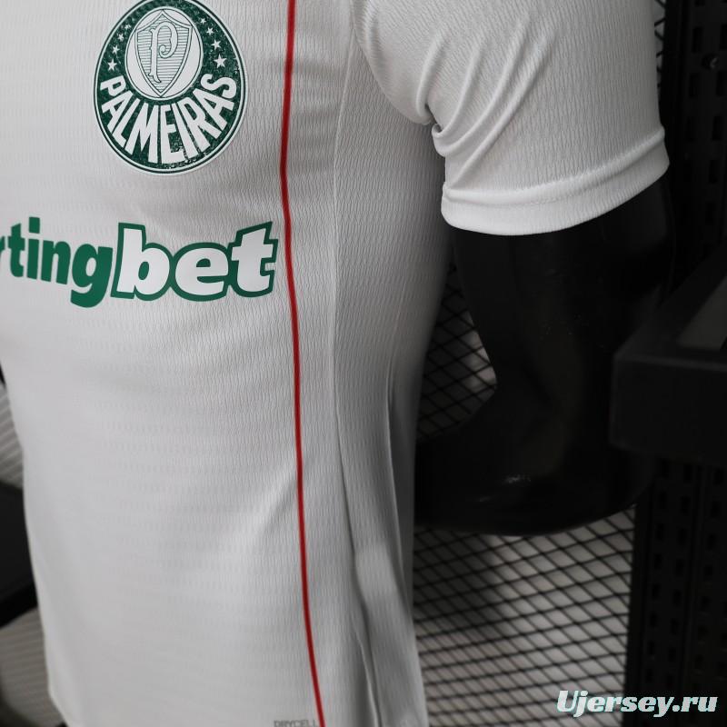 Player Version 26/27 Palmeiras Away White Jersey