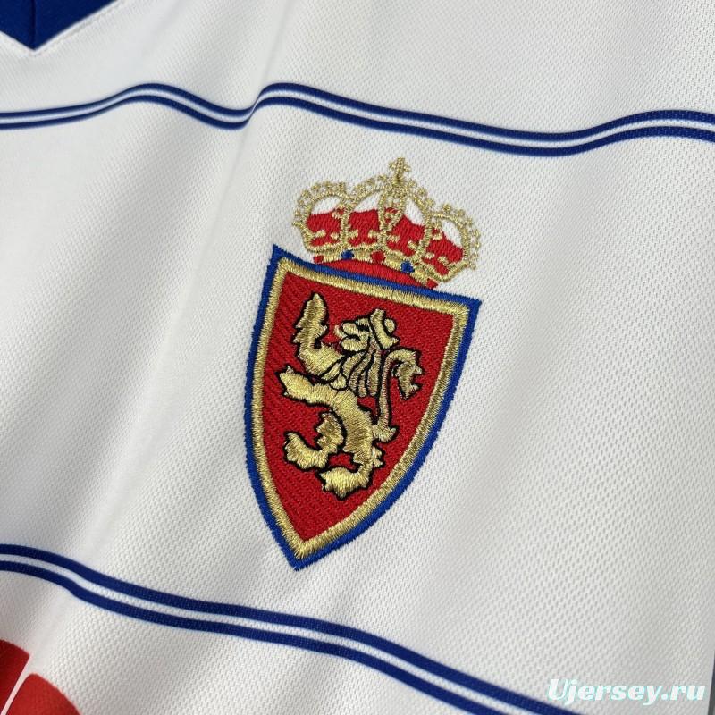 2000/01 Retro Real Zaragoza Home Jersey