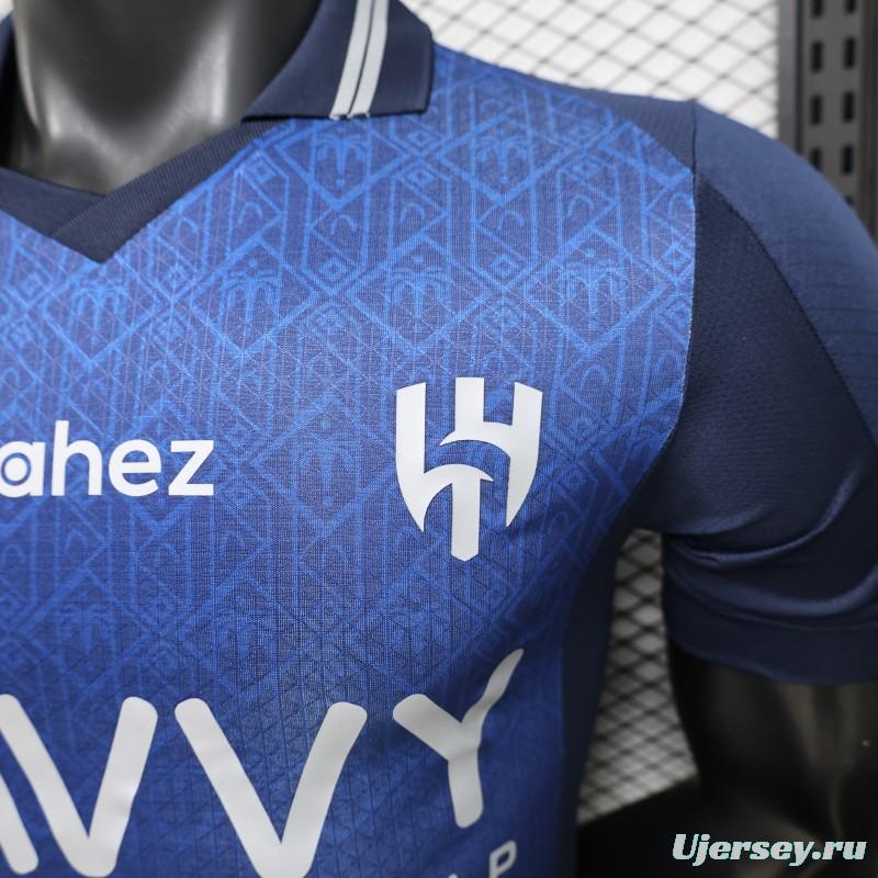 Player Version 26/27 Al-Hilal Home Blue  Jersey