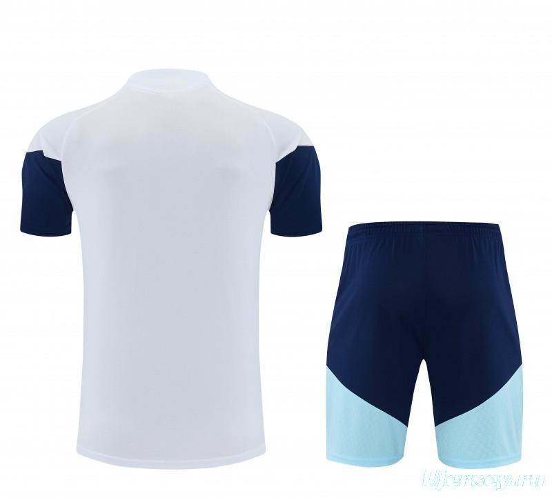 26/27 Argentina White Short Sleeve+Soccer Shorts