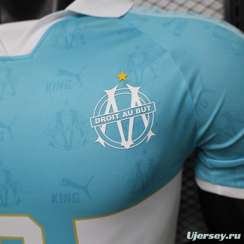 Player Version 26/27 Marseille Away Light Blue Jersey