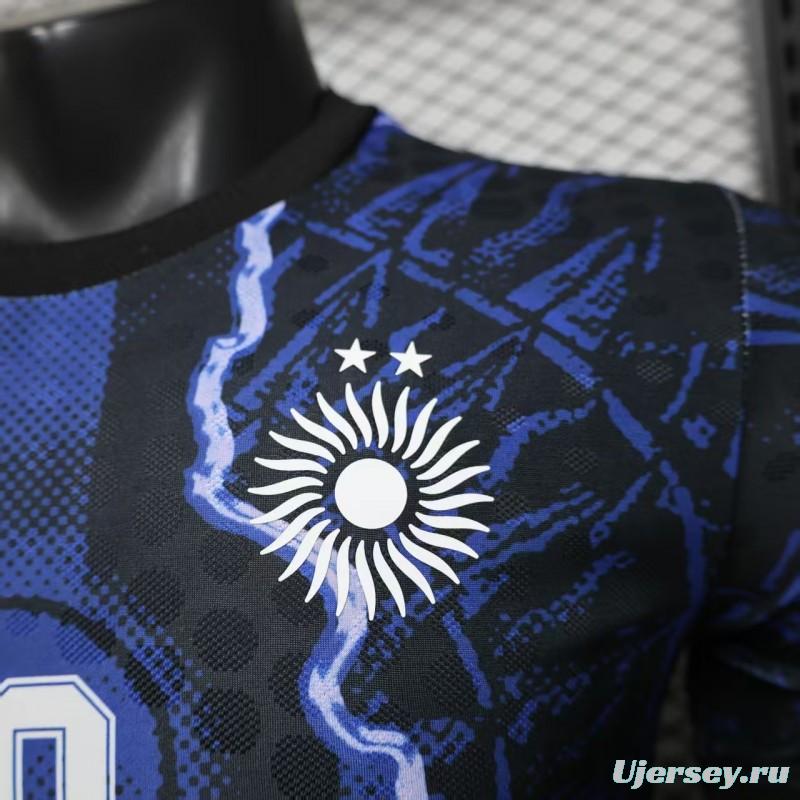 Player Version 2026 Argentina Black & Blue Special Edition  Jersey