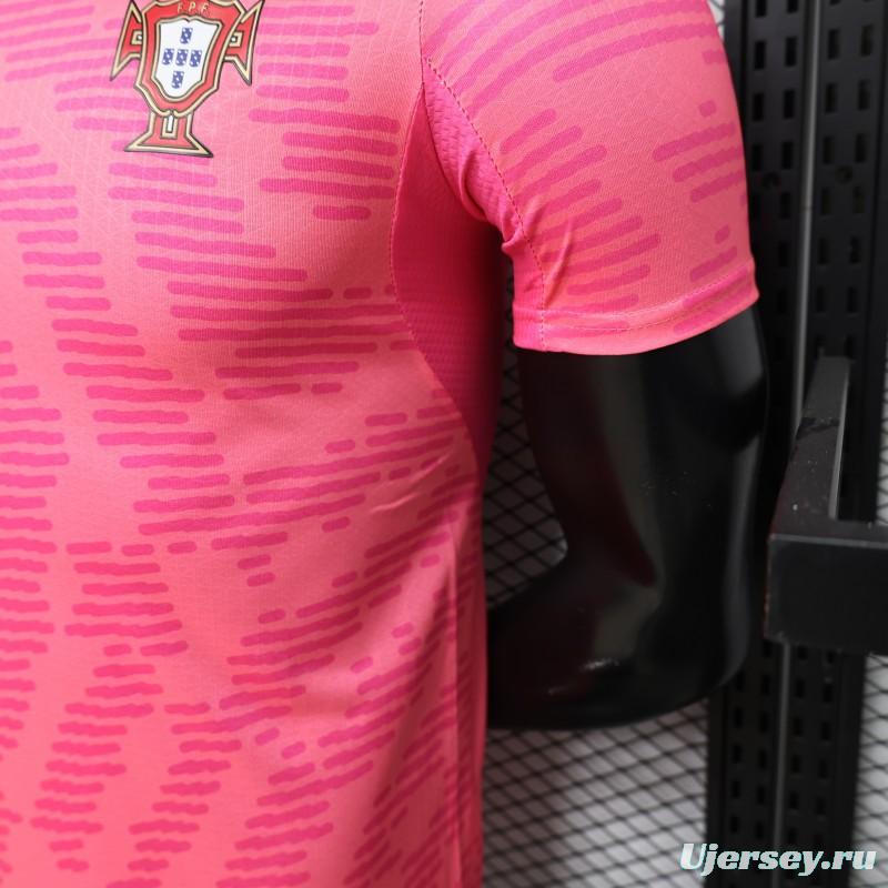 Player Version 2026 Portugal Third Pink Special Edition Jersey