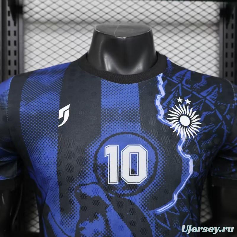 Player Version 2026 Argentina Black & Blue Special Edition  Jersey
