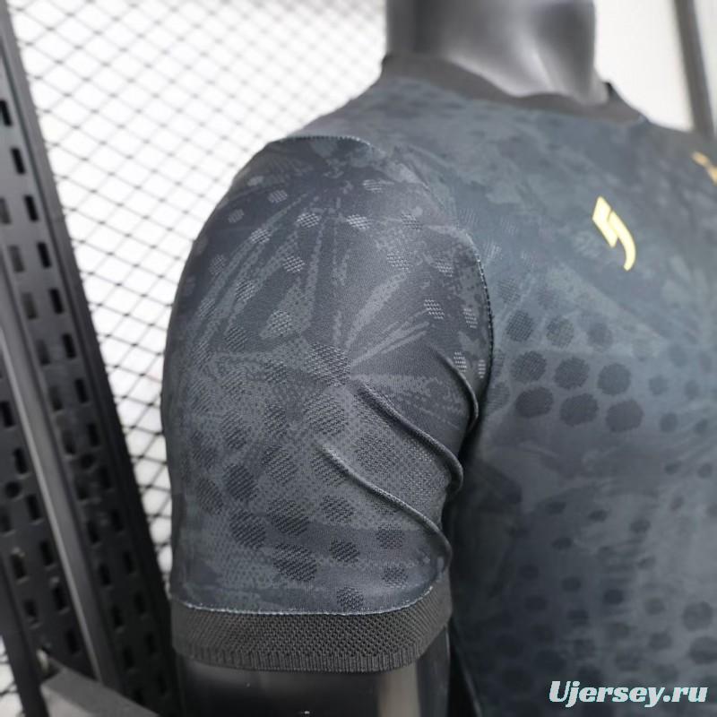 Player Version 2026 Argentina Black with Gold Sun Special Edition Jersey