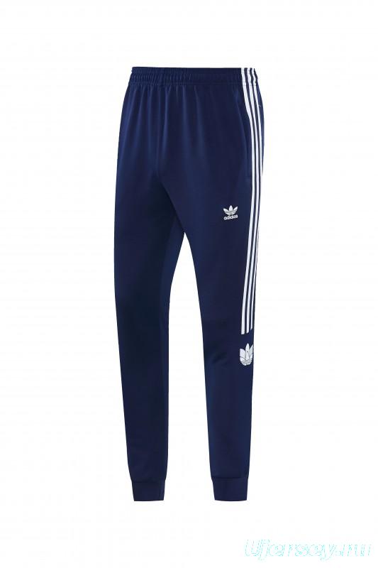 2026 Adidas Navy Blue Full Zipper Jacket + Long Pants