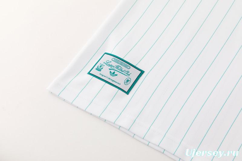 26/27  Liverpool White Short Sleeve+Soccer Shorts