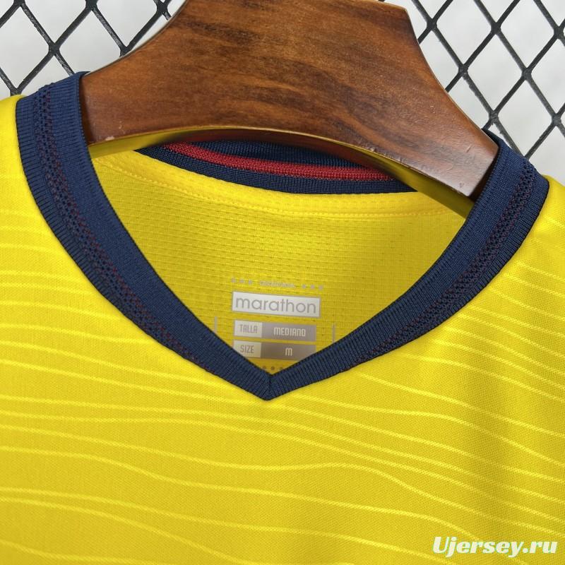 2026 Mens Ecuador World Cup Home Jersey