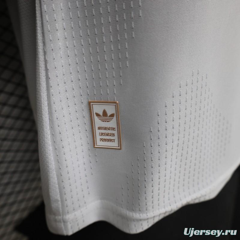 Player Version 26/27 Real Madrid All-White Tonal 125th Anniversary Jersey