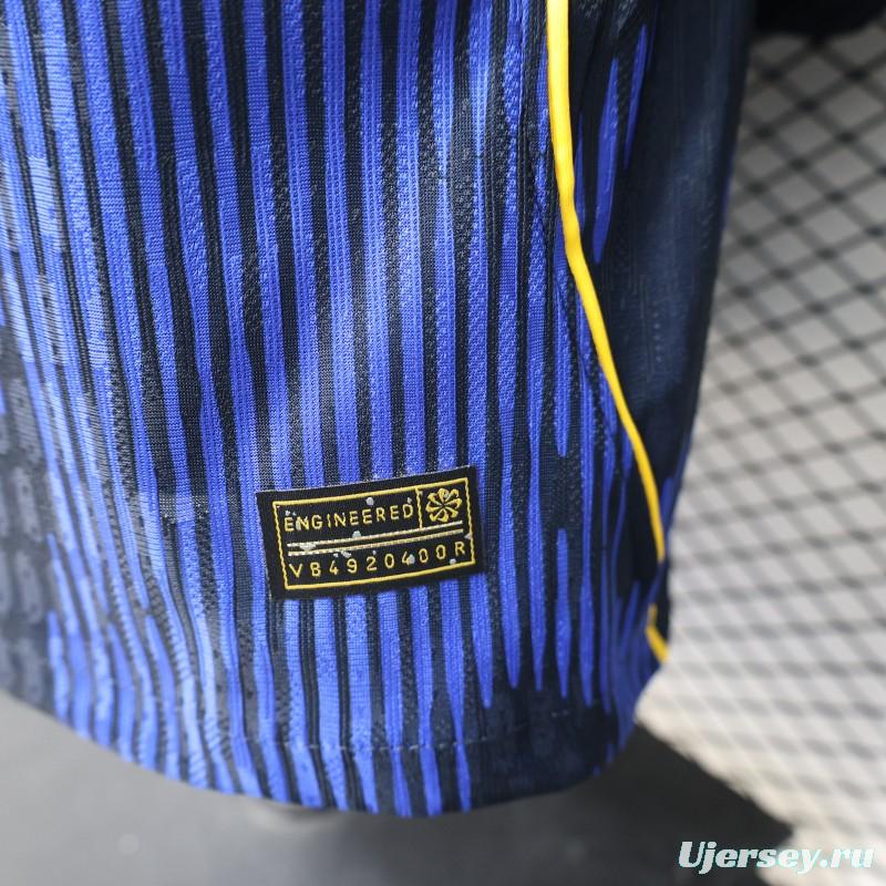 Player Version 26/27 Brazil Navy Blue Special Edition Long Sleeve Jersey