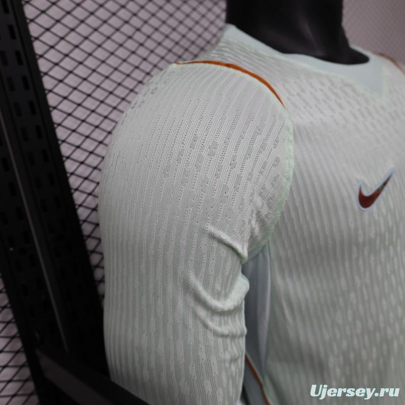 Player Version 26/27 France Mint Green Away Long Sleeve Jersey