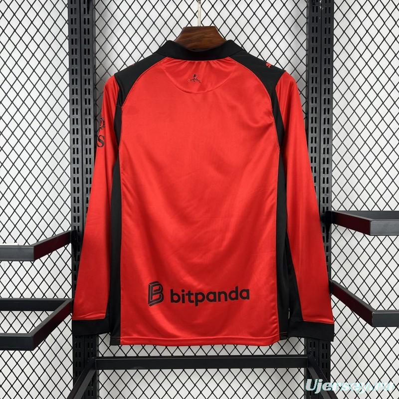 2026/27 Mens AC Milan Fourth Long Sleeve Jersey