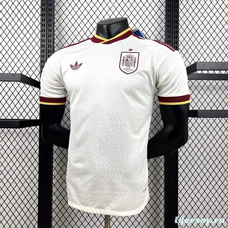 2026 Player Version Mens Spain World Cup Away Jersey