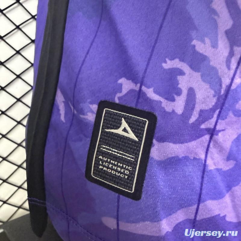 Player Version 25/26 Mazatlán FC Purple with Marble Wash Texture Jersey