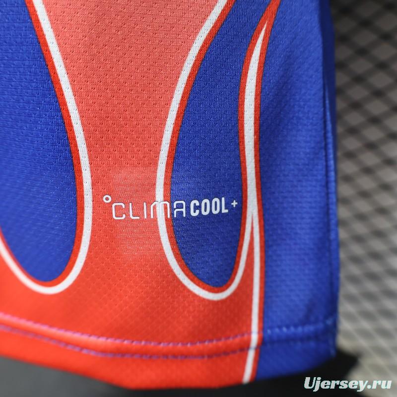 Player Version 2026 Japan Blue with Red Flame Graphic Home Special Edition Jersey