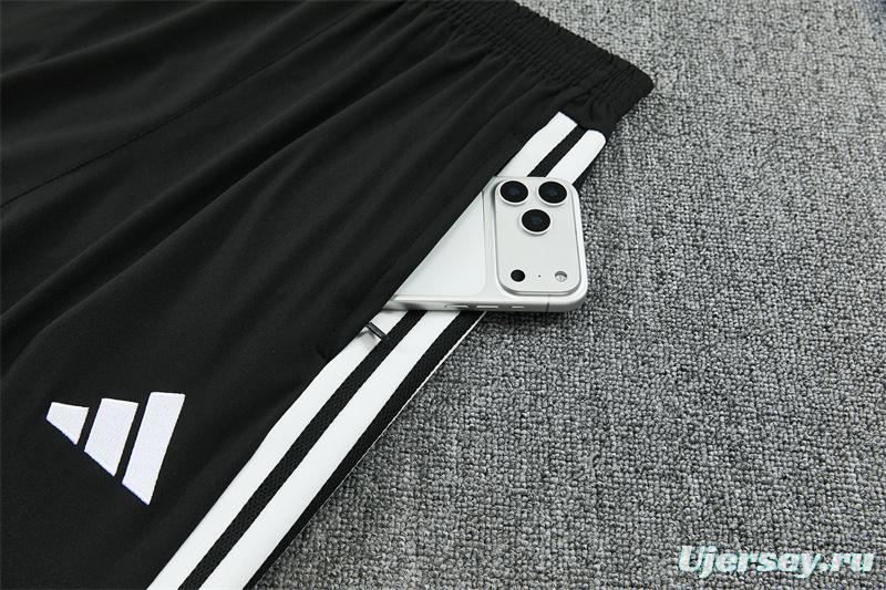 2026 Inter Miami CF Pink  Half Zipper Jacket Tracksuit + Black Long Pants