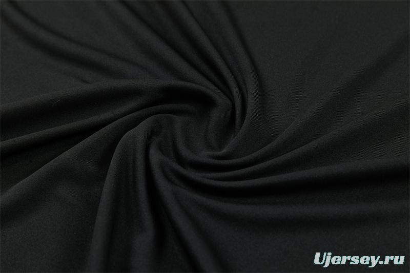 2026 Brazil Black & Yellow Half Zipper Jacket Tracksuit + Long Pants