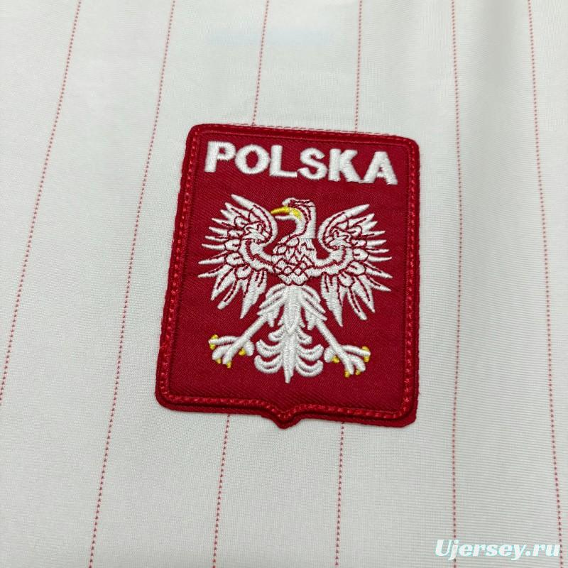 1982 Retro Poland Home Jersey