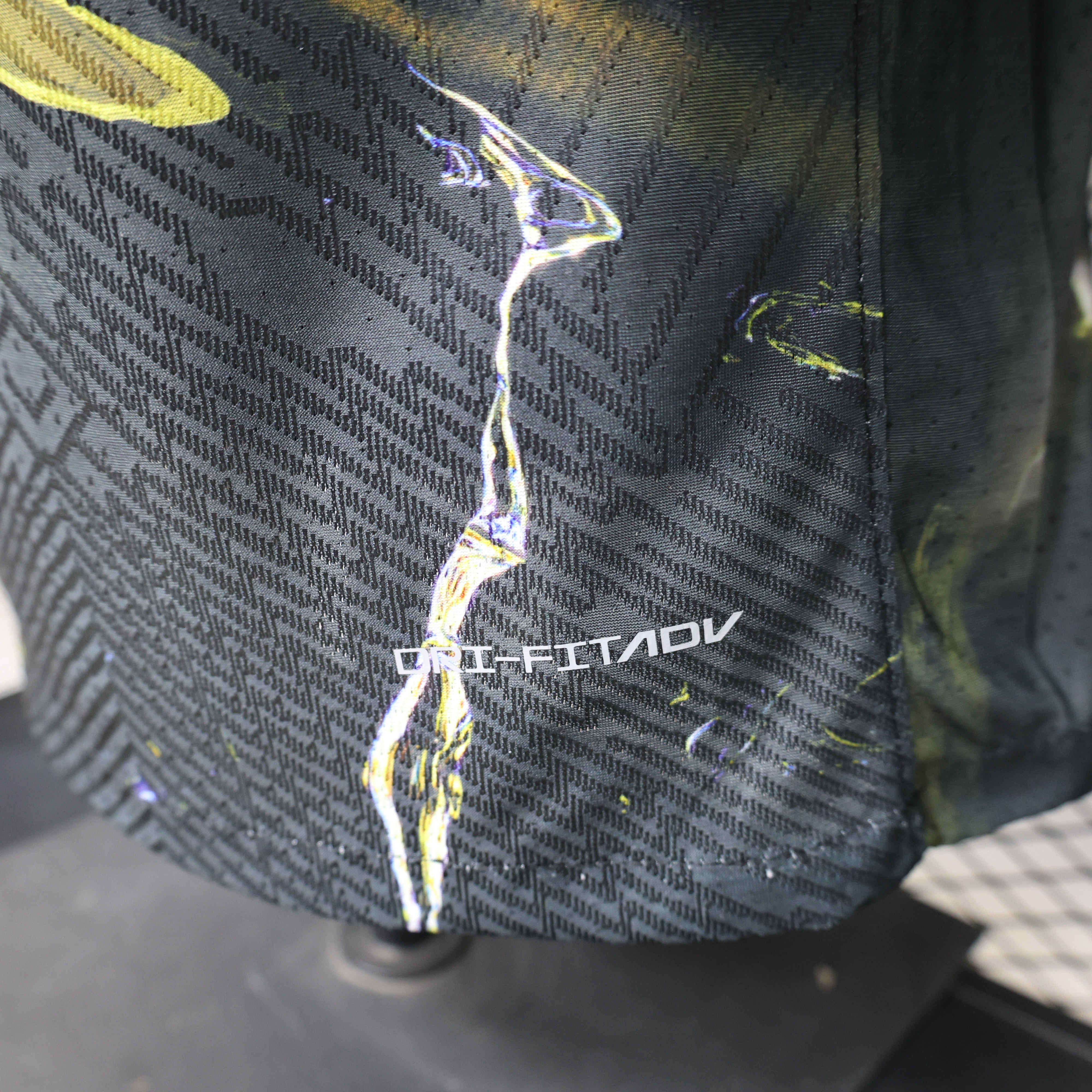 Player Version 26/27 Paris Saint-Germain Fourth Black & Gold/Green Lava Print Long Sleeve Special Edition Jersey