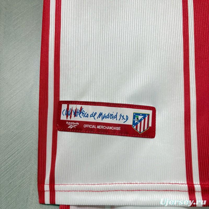 1999/00 Retro Atletico Madrid Home Jersey