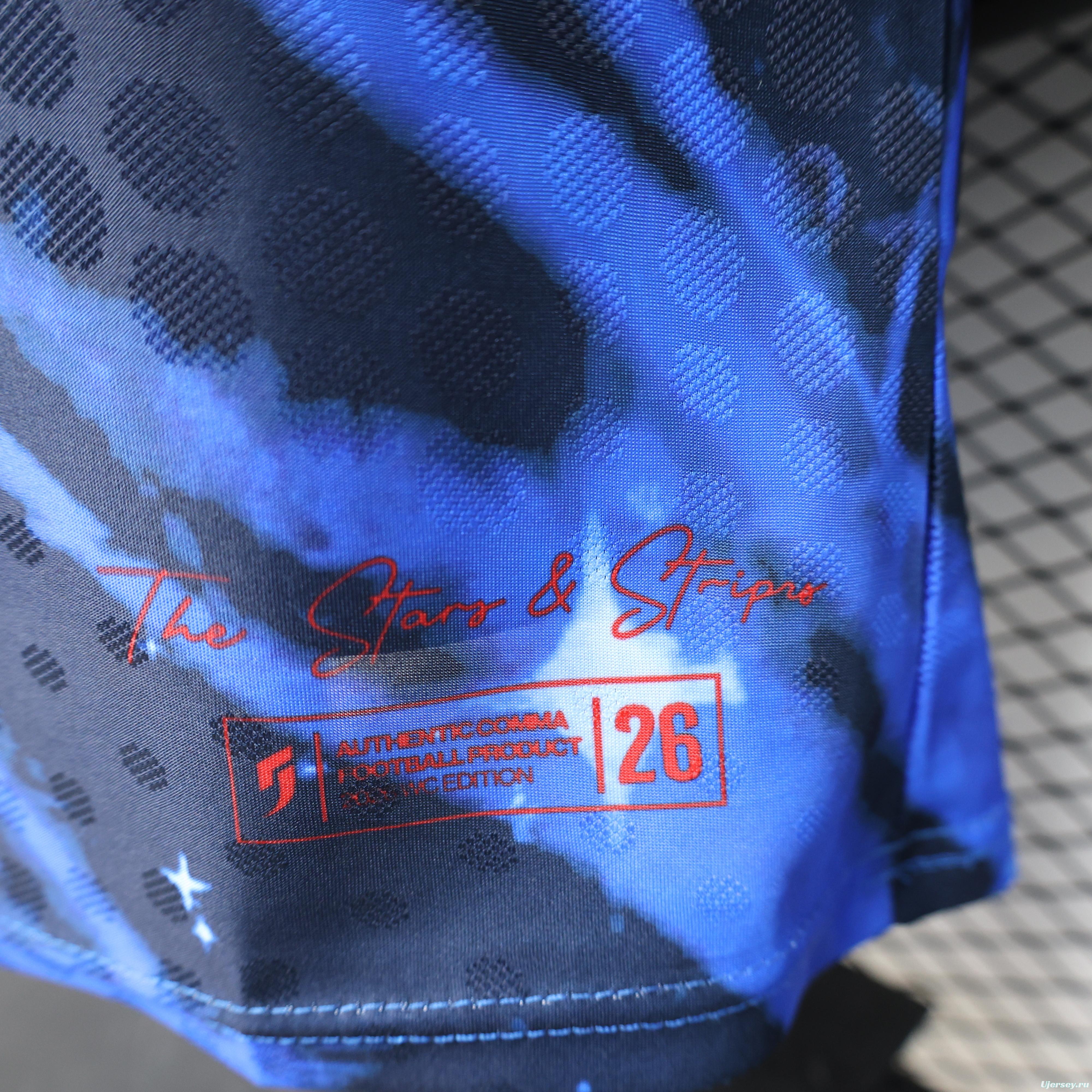 Player Version 26/27 USA  Away  Blue Tie-Dye  Special Edition  Jersey