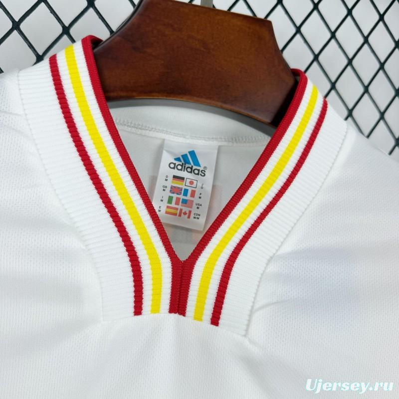 1996 Retro Spain Away Long Sleeve Jersey