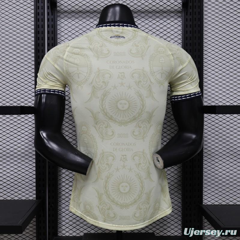 Player Version 26/27 Argentina  Champagne Special Edition Jersey