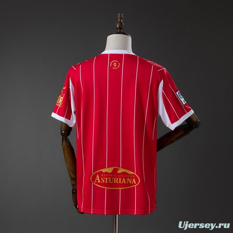 25/26 Sporting De Gijon Retro Style Jersey
