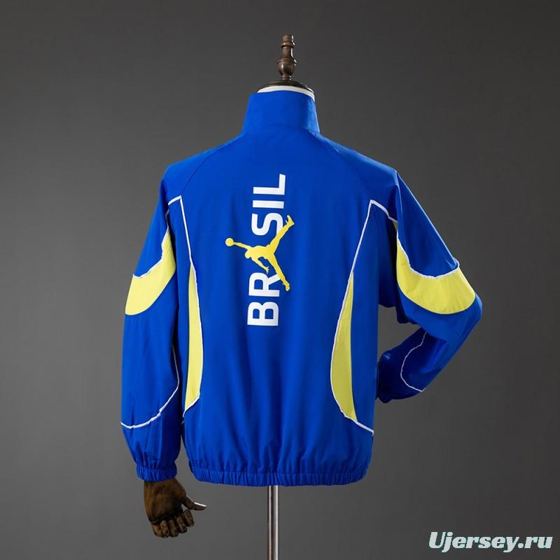 2026 Brazil Jordan Anthem Jacket Windbreaker