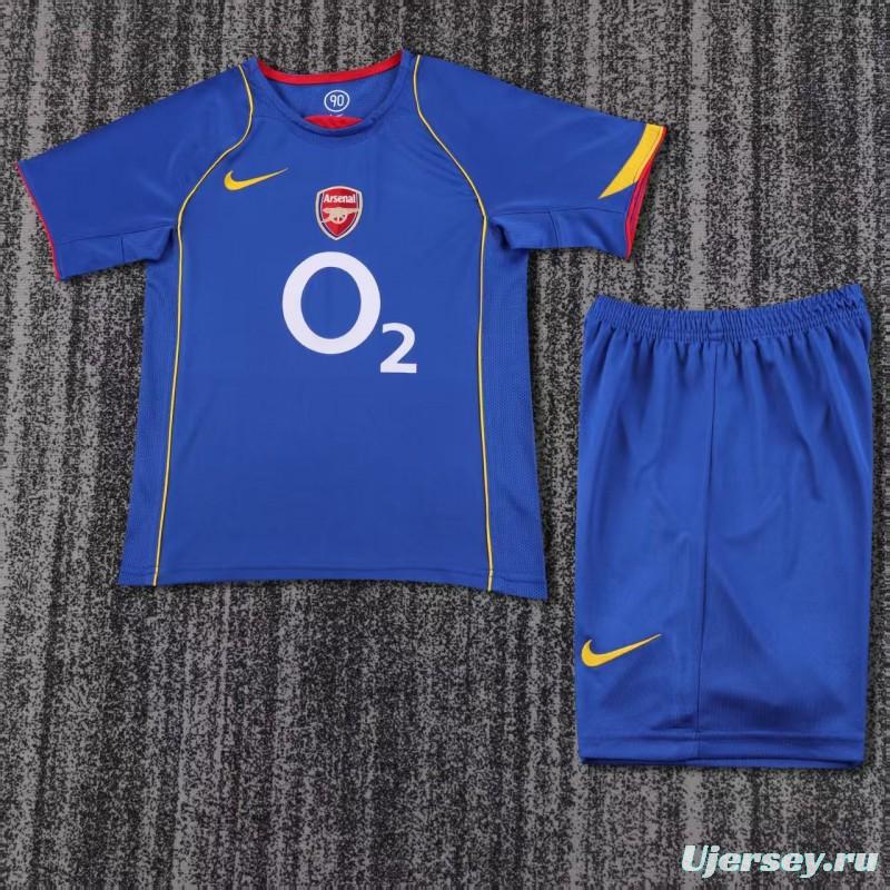 Retro Kids 04/05 Arsenal Away Jersey