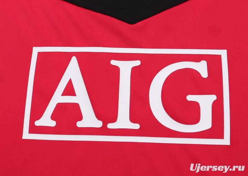 Retro Kids 10/11 Manchester United Home Jersey