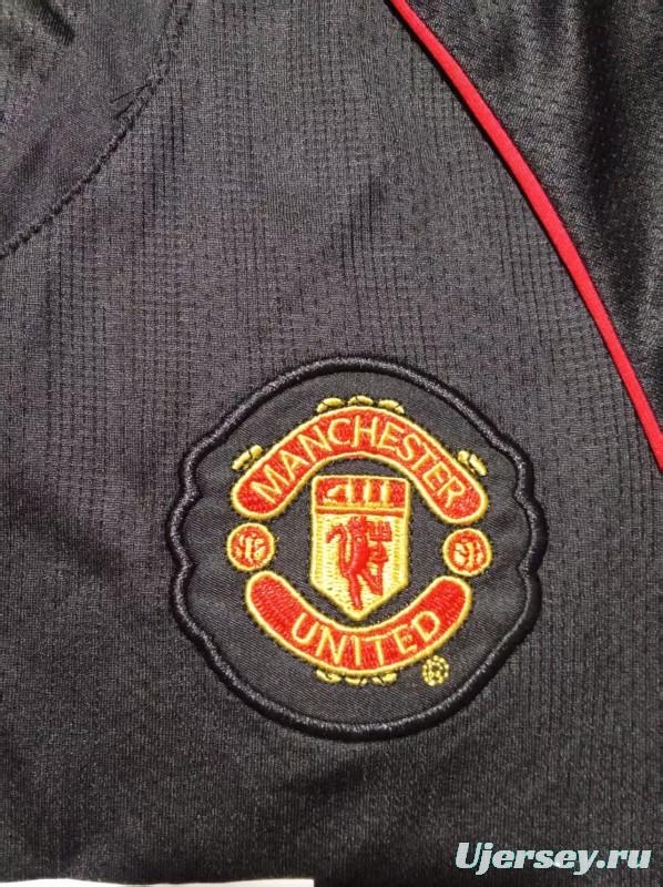 Retro Kids 07/08 Manchester United Away Long Sleeve Jersey