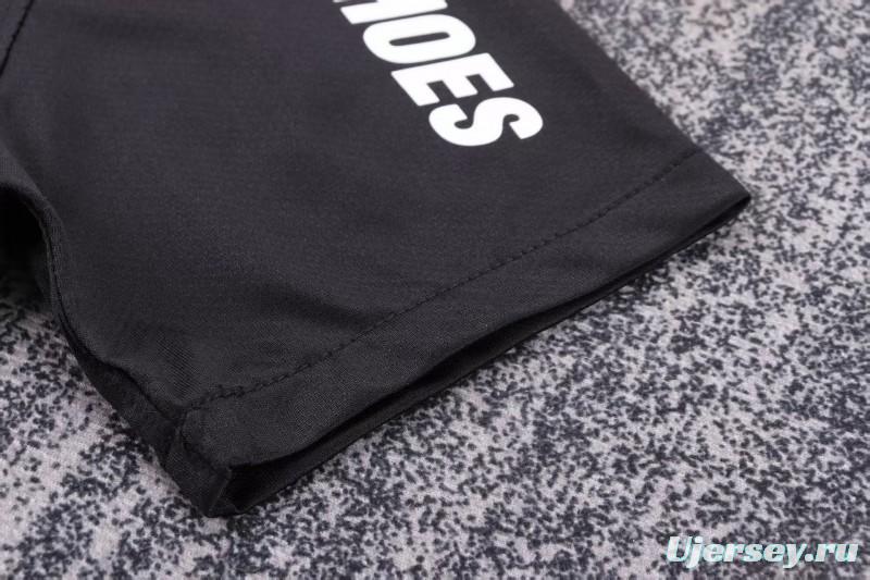 Retro Kids 12/13  Santos Black Jersey