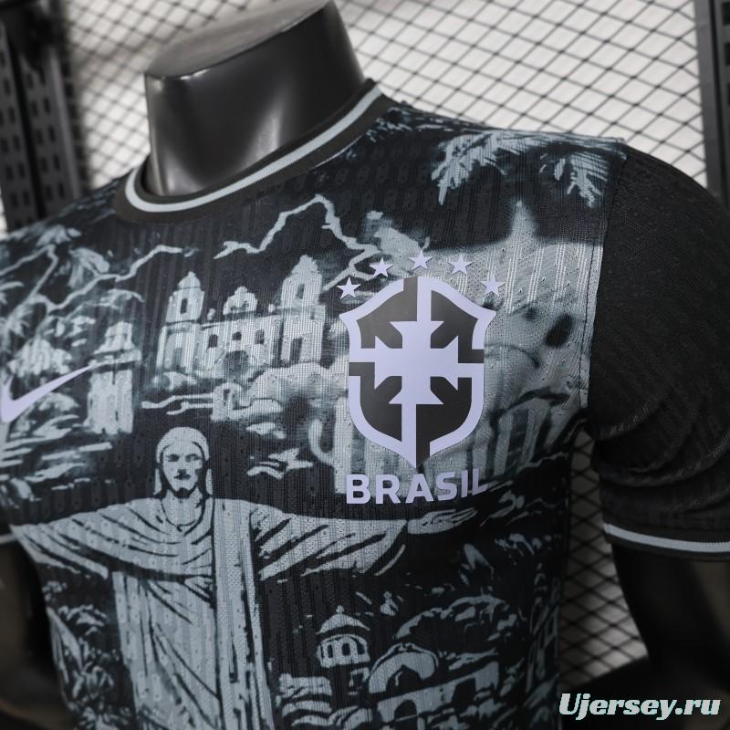 Player Version 2026 Brazil Special Edition Black  Jersey