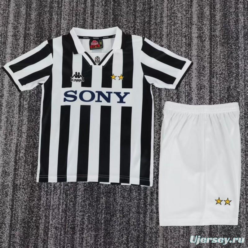 Retro Kids 95/97 Juventus Home Jersey